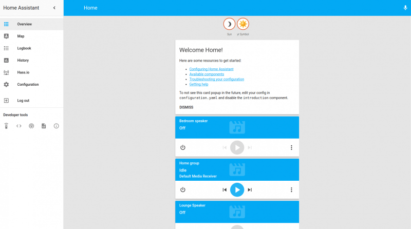 Home Assistant First View