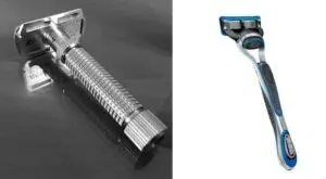 Both "invented" by Gillette: Which Do You Believe To Be The Best? 8 Two razors