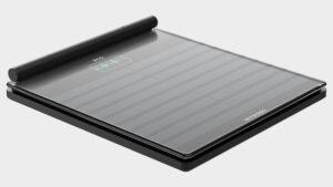 Withings Unveils New 'Body Scan' Smart Scale - It monitors segmental body composition, weight, heart rate, and vascular age, plus it can assess nerve activity and heart rhythm using a 6-lead 10 withings body scan scale