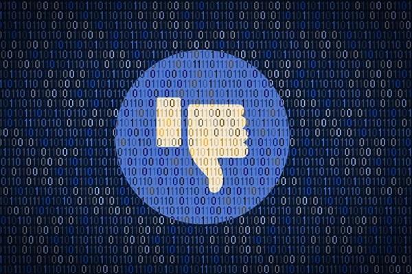 A Facebook dislike icon - thumb down
