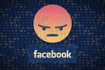 Facebook angry headline