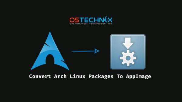 Arch2Appimage