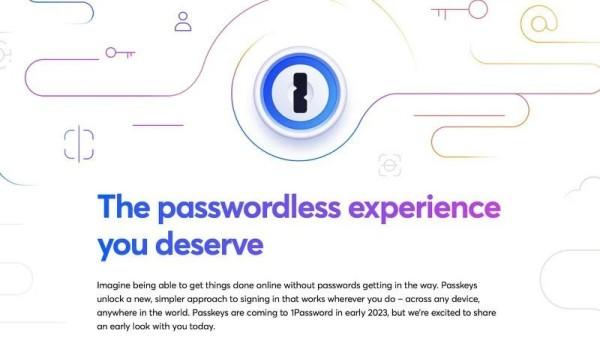 1password passkeys