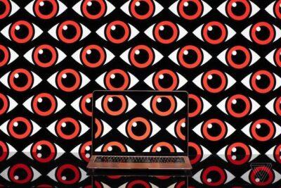 A mosaic of illustration of eyes