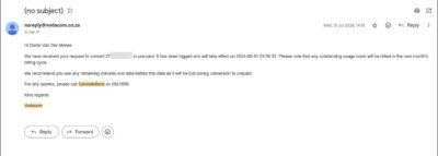 Voddacom confirmed cancellation 2024 07 31 redacted